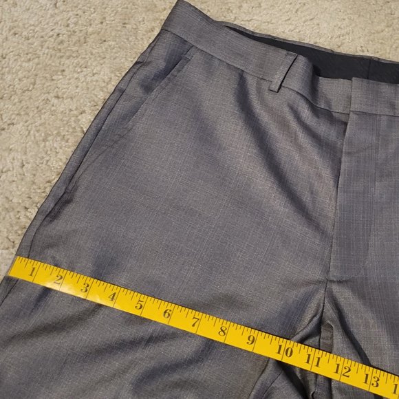 Structure - Men's Grey Dress Pants - 34W 32L - Picture 5 of 6